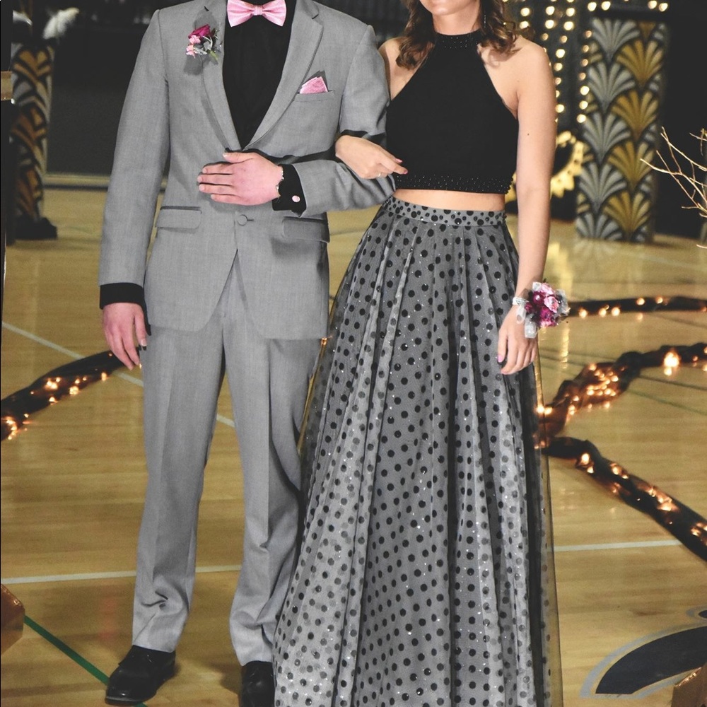 Two Piece Prom Dress